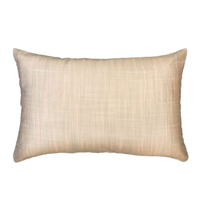 Beige Silk Lumber Cushion